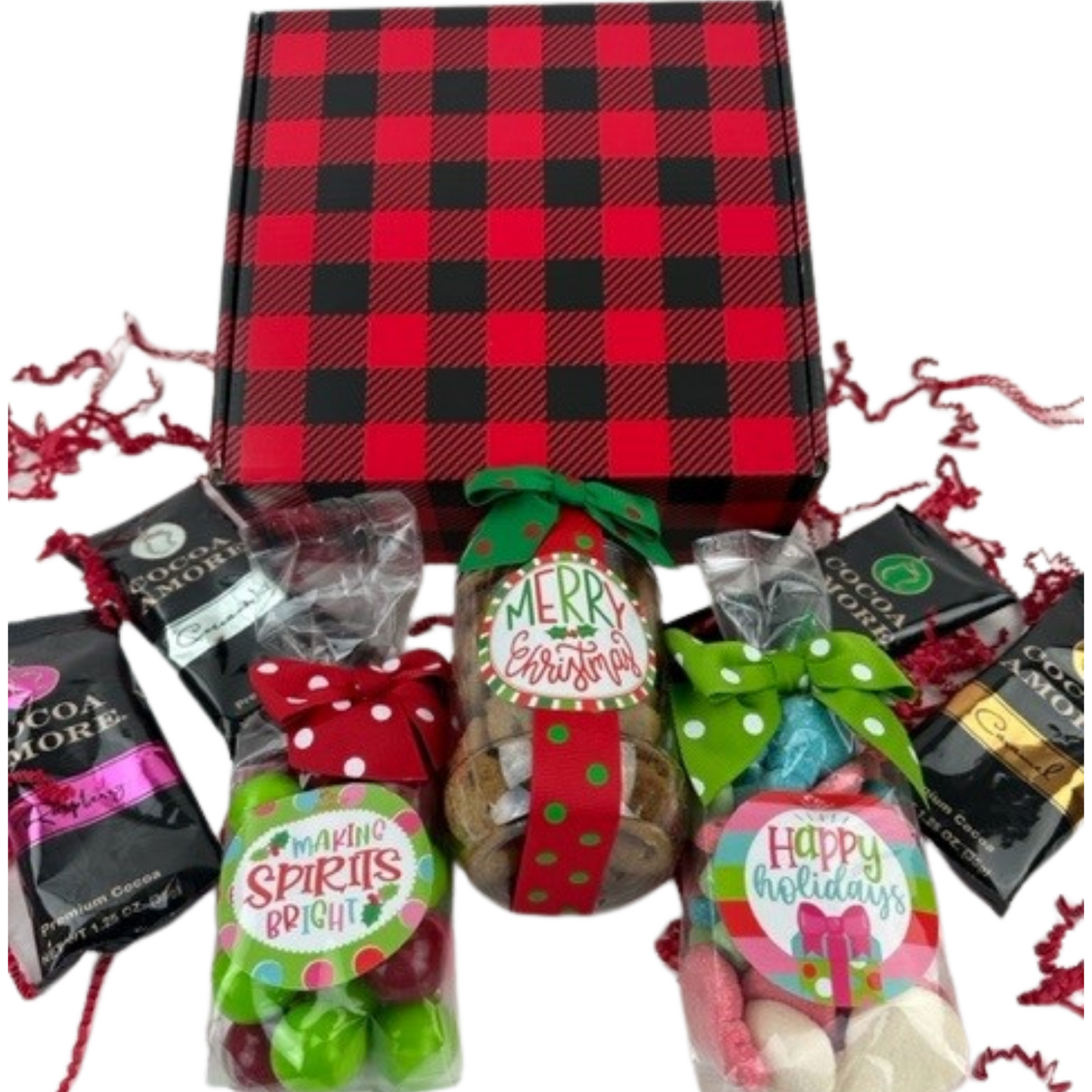 Merry and Bright Buffalo Check