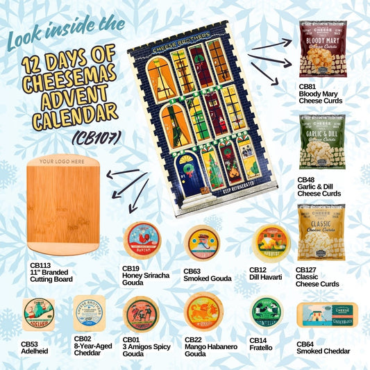 12 Days of Cheesemas Advent Calendar